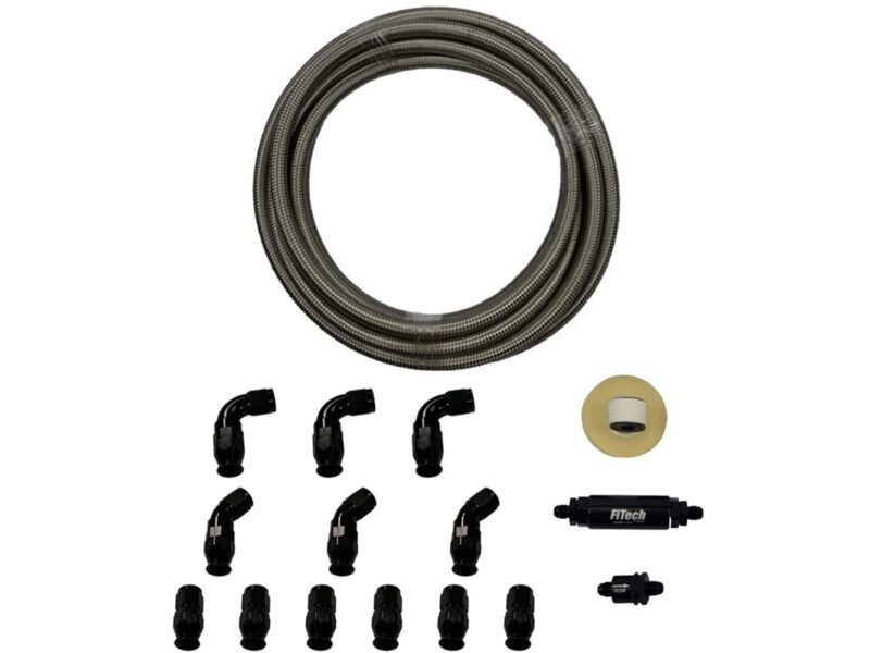 FiTech Stainless Steel Fuel Line Kit