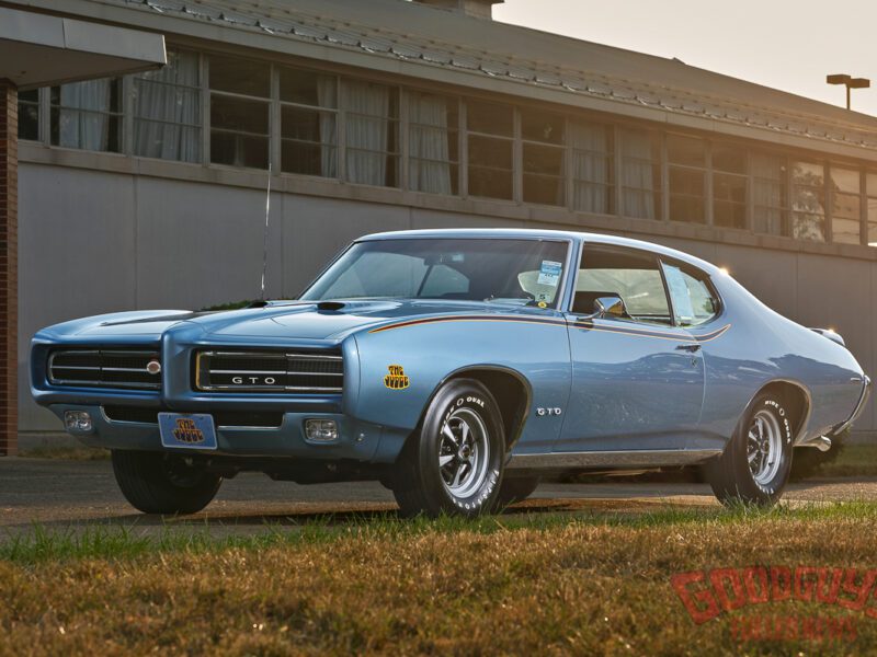 Frank Szymkowski 1969 Pontiac GTO, Goodguys 2024 Muscle Car of the Year, The Judge