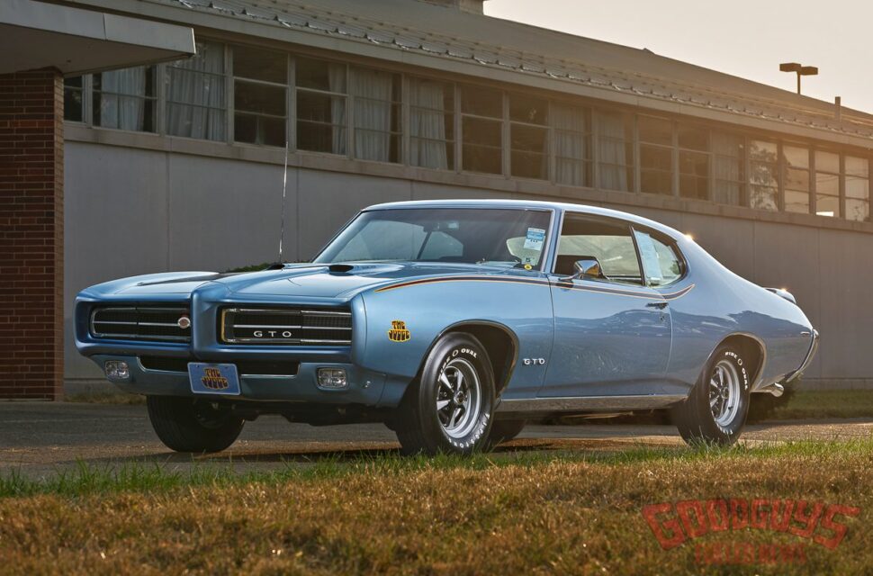 Frank Szymkowski 1969 Pontiac GTO, Goodguys 2024 Muscle Car of the Year, The Judge