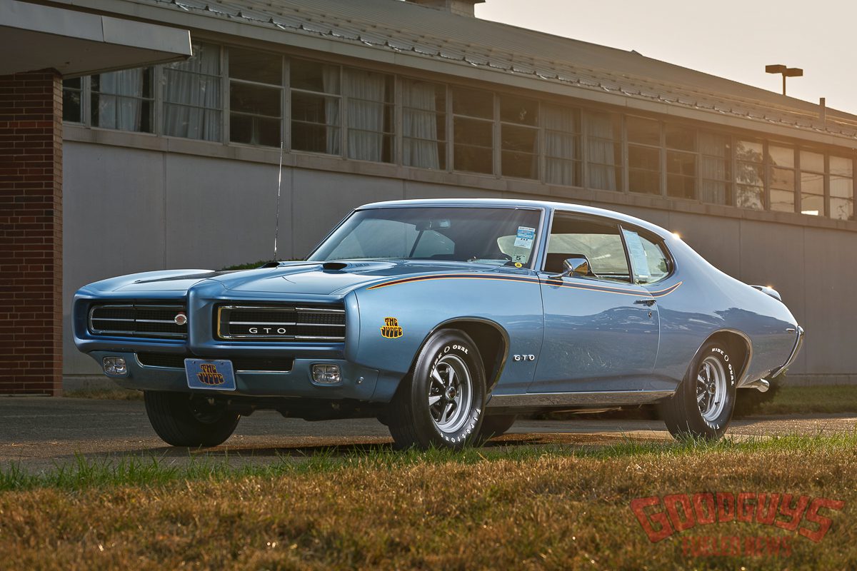 Frank Szymkowski 1969 Pontiac GTO, Goodguys 2024 Muscle Car of the Year, The Judge